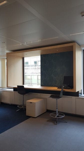 Architecture et design de bureaux : projet Ic Verzekeringen Bruxelles et Tournai, Bureau Stekke