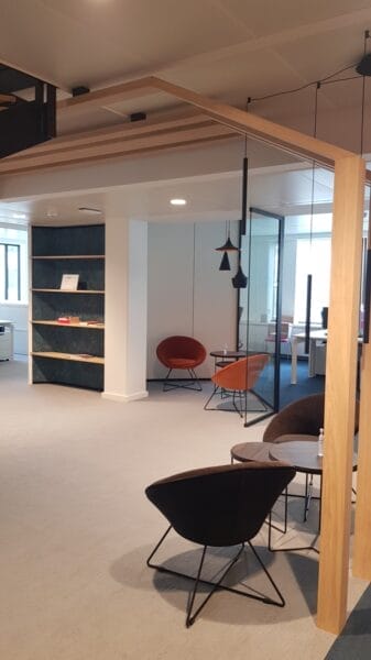 Architecture et design de bureaux : projet Ic Verzekeringen Bruxelles et Tournai, Bureau Stekke