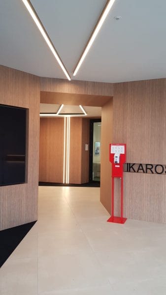 Architecture et design de bureaux : projet Ikaros24, Bureau Stekke