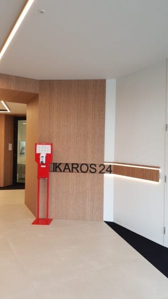 Architecture et design de bureaux : projet Ikaros24, Bureau Stekke