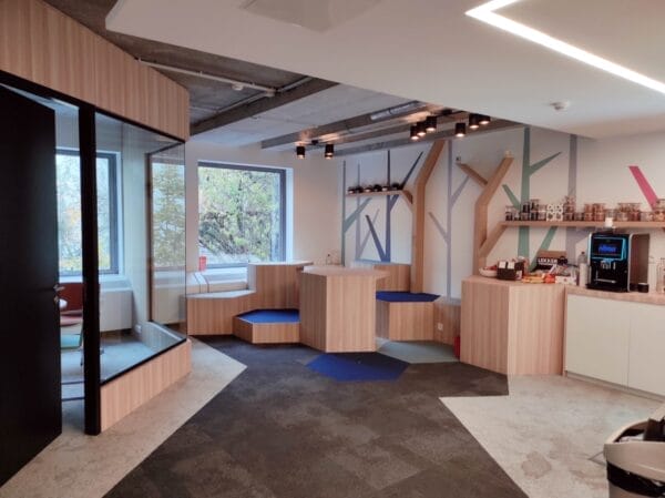 Architecture et design de bureaux : projet Niboo, Bureau Stekke