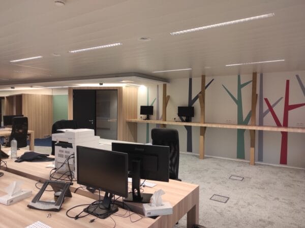 Architecture et design de bureaux : projet Niboo, Bureau Stekke