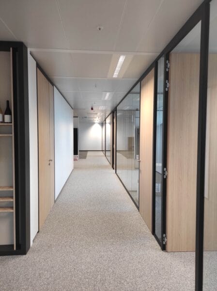 Architecture et design de bureaux : projet Schenk, Bureau Stekke
