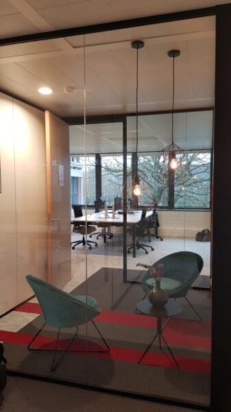 Architecture et design de bureaux : projet Unifiber, Bureau Stekke