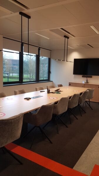 Architecture et design de bureaux : projet Unifiber, Bureau Stekke